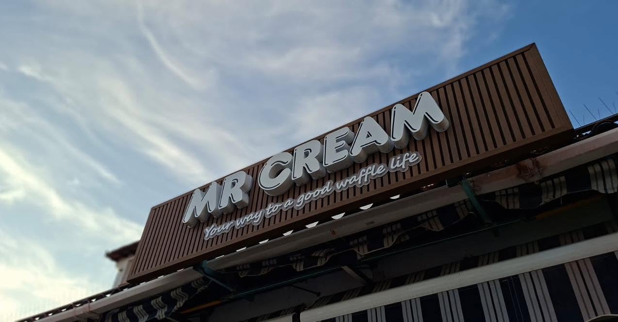 Letrero MR Cream