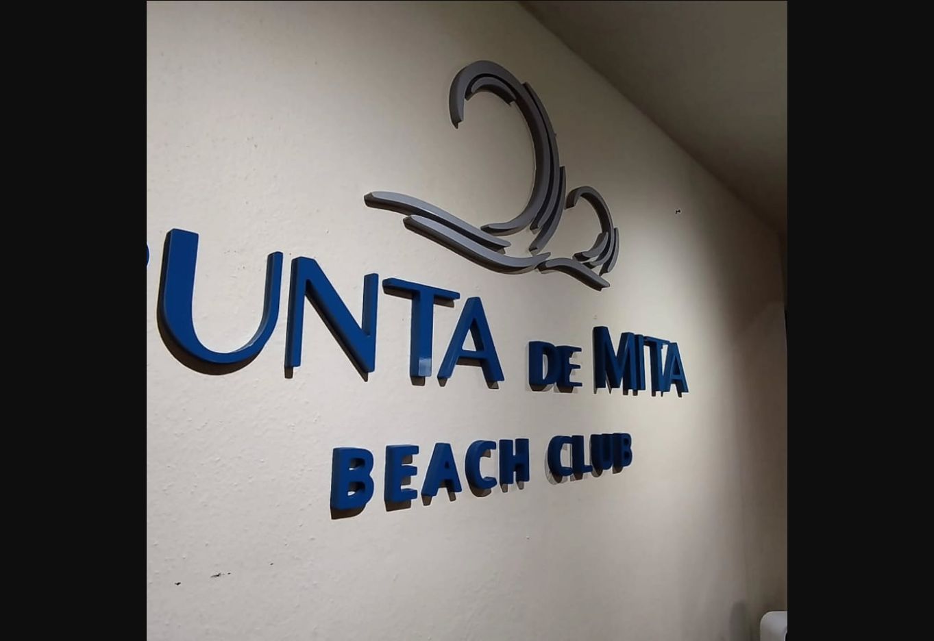Letrero Punta de Mita Beach Club